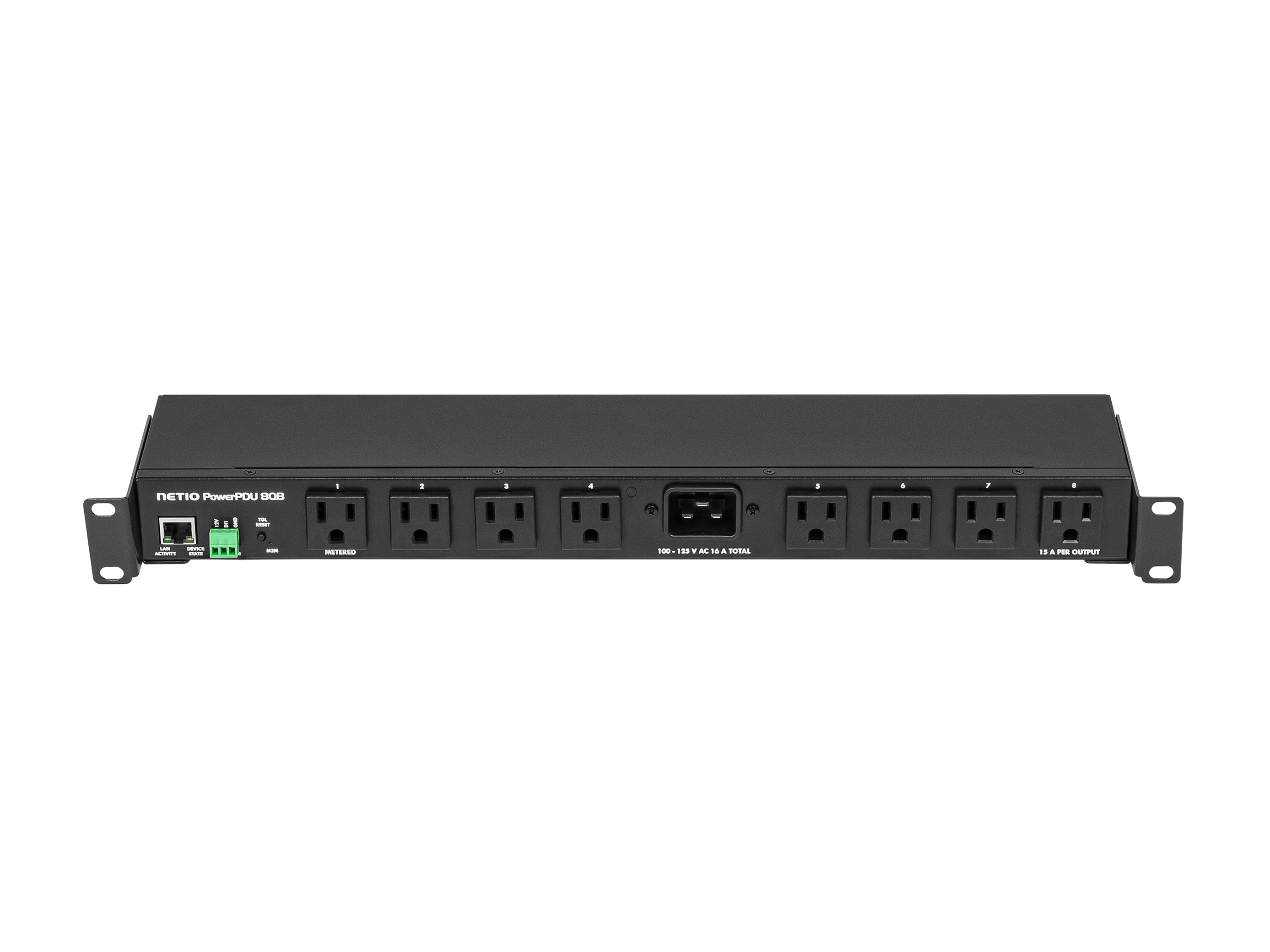 PowerPDU 8QB US, 2 channels metering