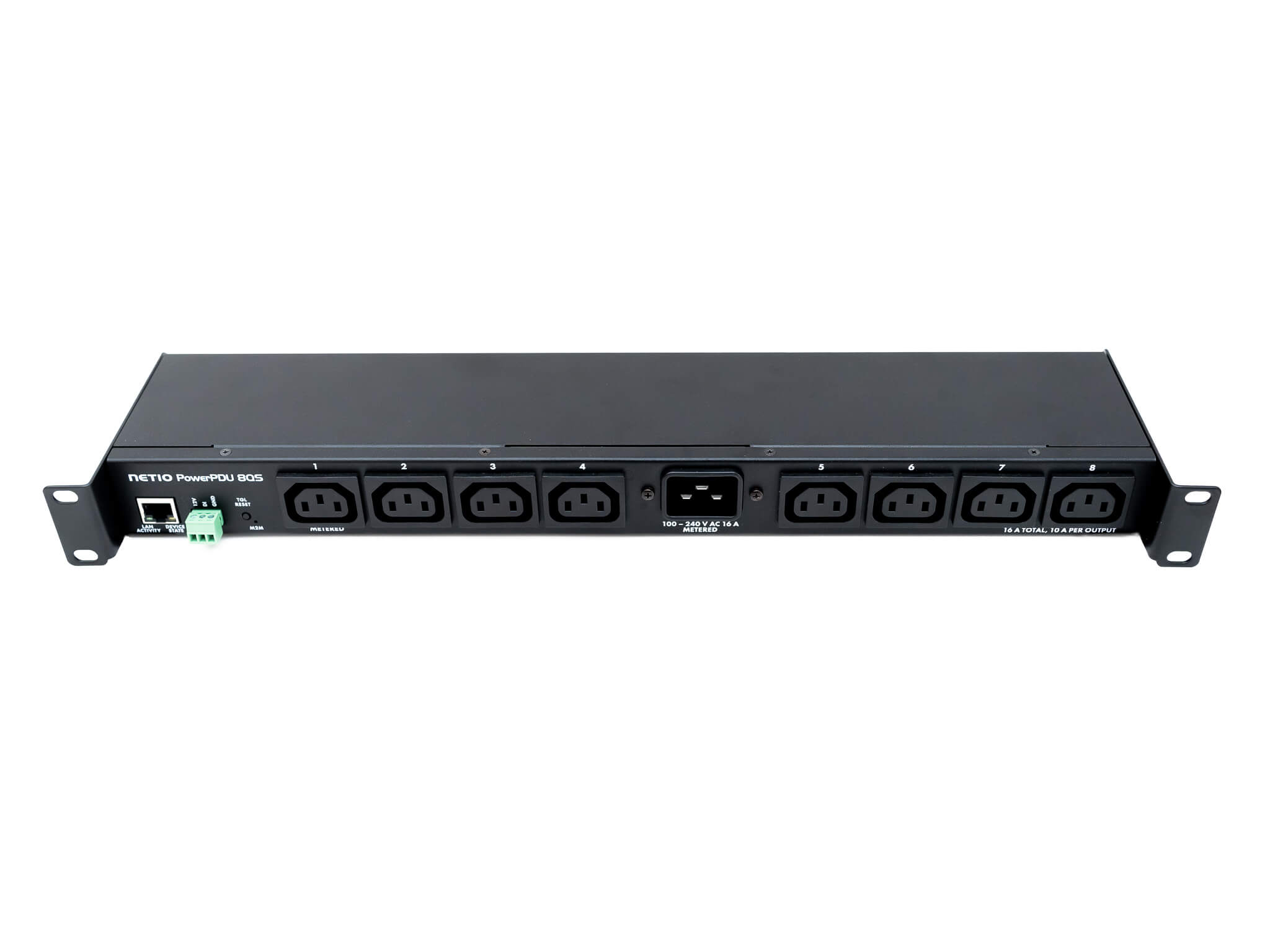 PowerPDU 8QS US, 2 channels metering