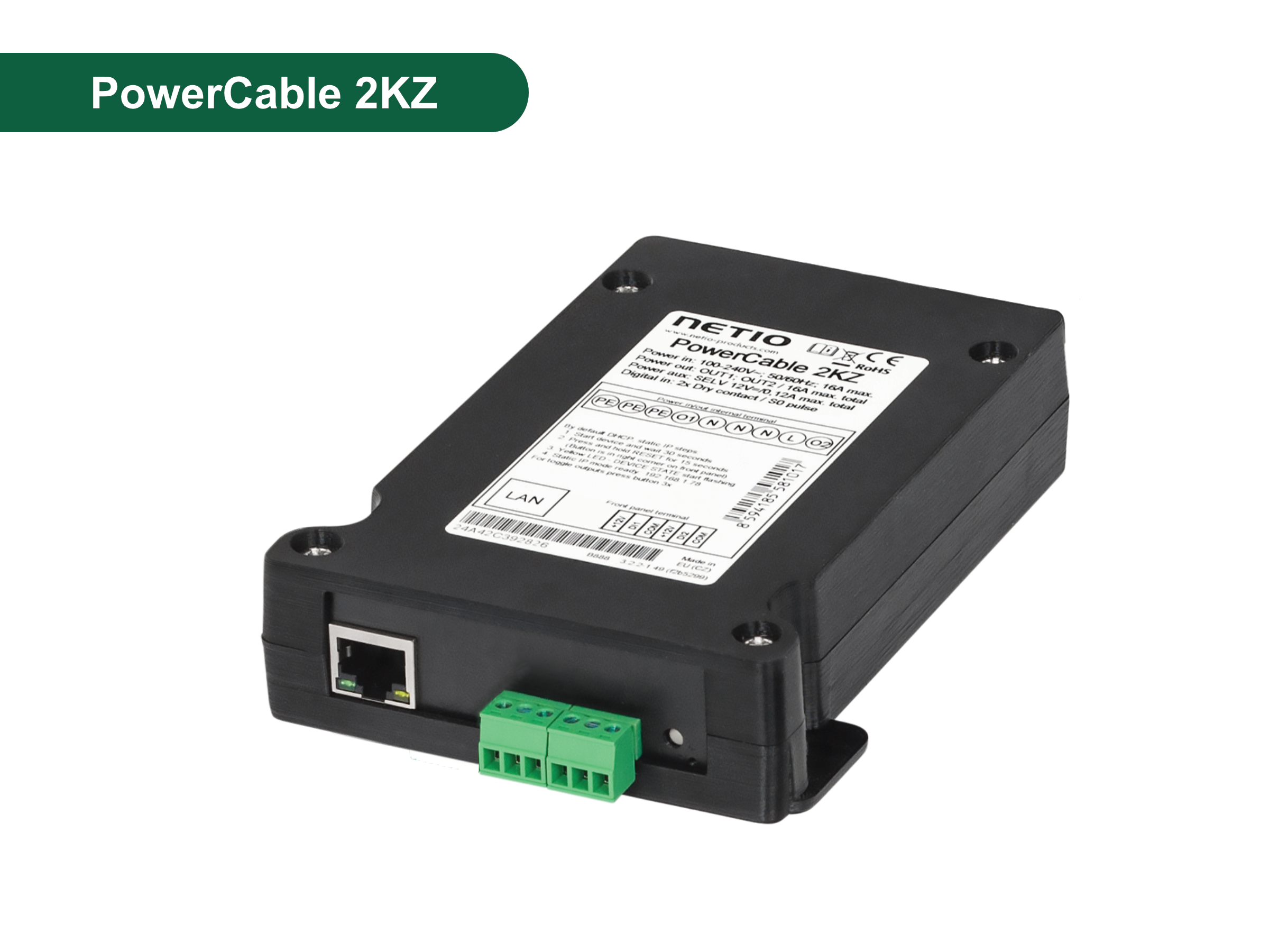 PowerCable 2KZ, metering